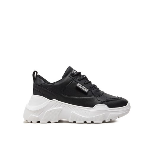 Sneakersy Versace Jeans Couture 76VA3SC2 Czarny ze sklepu eobuwie.pl w kategorii Buty sportowe damskie - zdjęcie 182091961