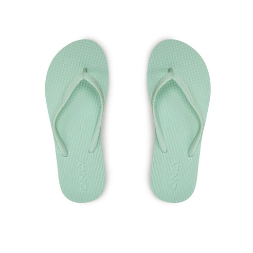Japonki ONLY Shoes Onllucy 15316750 Zielony ze sklepu eobuwie.pl w kategorii Klapki damskie - zdjęcie 182091972
