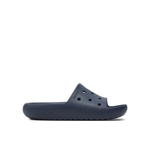 Klapki Crocs Classic Slide V 209401 Granatowy ze sklepu eobuwie.pl w kategorii Klapki damskie - zdjęcie 182092024
