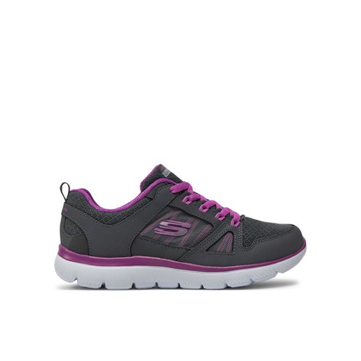 Sneakersy Skechers New World 12997/CCPR Szary ze sklepu eobuwie.pl w kategorii Buty sportowe damskie - zdjęcie 182092044