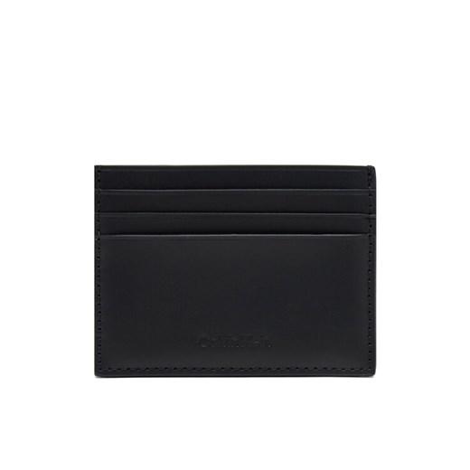 Etui na karty kredytowe Calvin Klein Ck Premium Cardholder 6Cc K50K512853 Czarny ze sklepu eobuwie.pl w kategorii Portfele męskie - zdjęcie 182092084