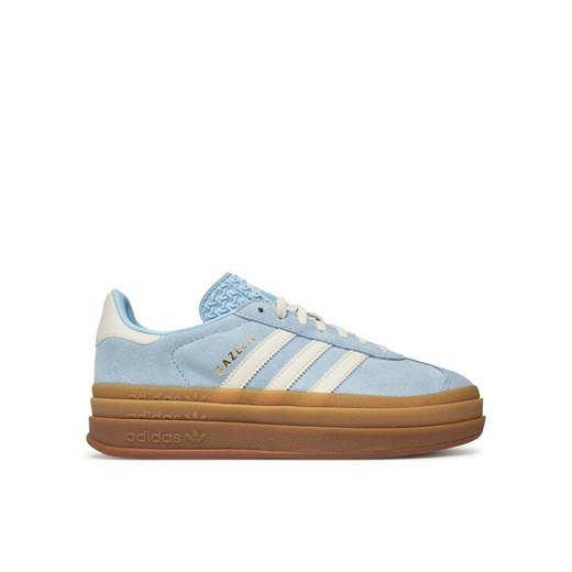 Sneakersy adidas Gazelle Bold JQ7776 Błękitny ze sklepu eobuwie.pl w kategorii Buty sportowe damskie - zdjęcie 182092111