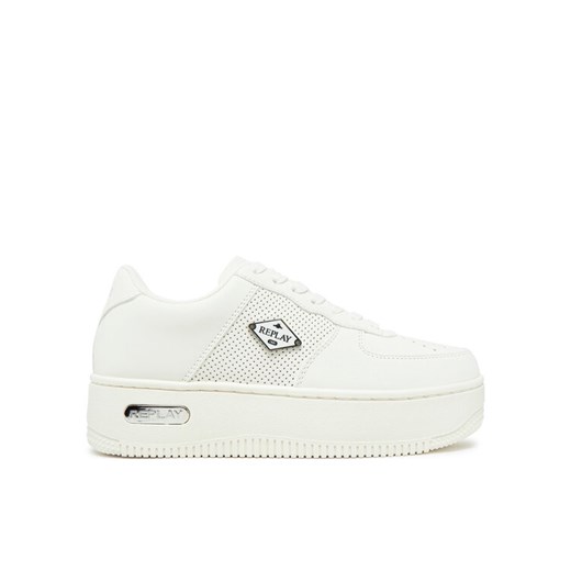 Sneakersy REPLAY GWZ5O.000.C0018S Biały ze sklepu eobuwie.pl w kategorii Buty sportowe damskie - zdjęcie 182092131