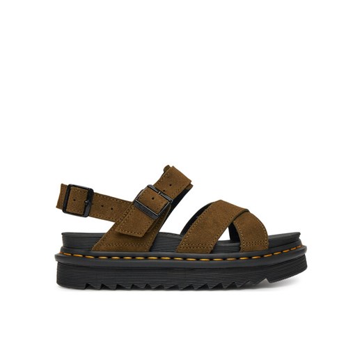 Sandały Dr. Martens DM41122300 Zielony ze sklepu eobuwie.pl w kategorii Sandały damskie - zdjęcie 182092204
