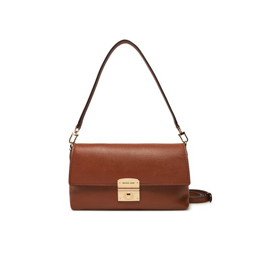Torebka MICHAEL Michael Kors 32S5G9XC8T Brązowy ze sklepu eobuwie.pl w kategorii Listonoszki - zdjęcie 182092234