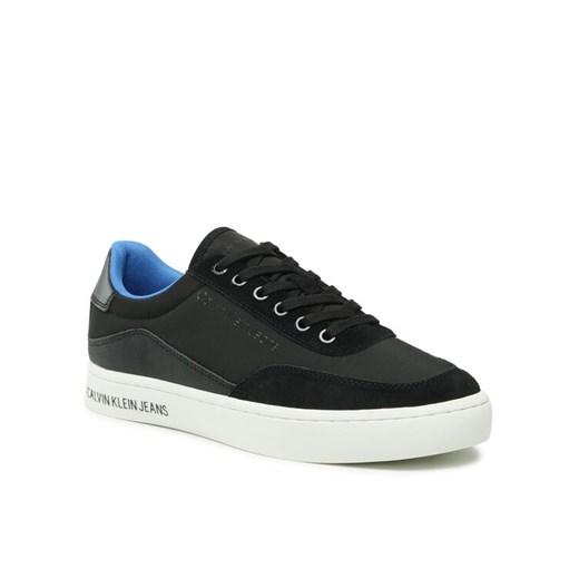 Sneakersy Calvin Klein Jeans Classic Cupsole Su Softny YM0YM00669 Czarny ze sklepu eobuwie.pl w kategorii Trampki męskie - zdjęcie 182092263