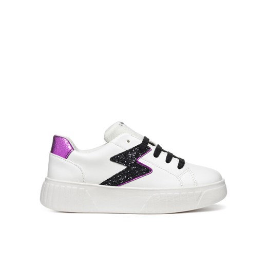 Sneakersy Geox J Mikiroshi J45DVA 0BCEW C1238 D Biały ze sklepu eobuwie.pl w kategorii Buty sportowe dziecięce - zdjęcie 182092300