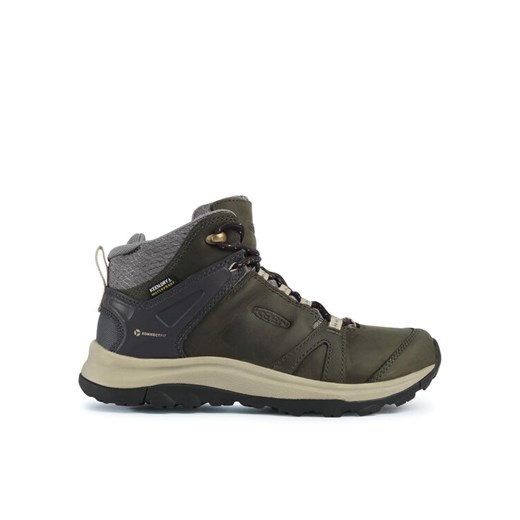 Trekkingi Keen Terradora II Leather Mid Wp 1023730 Zielony ze sklepu eobuwie.pl w kategorii Buty trekkingowe damskie - zdjęcie 182092321