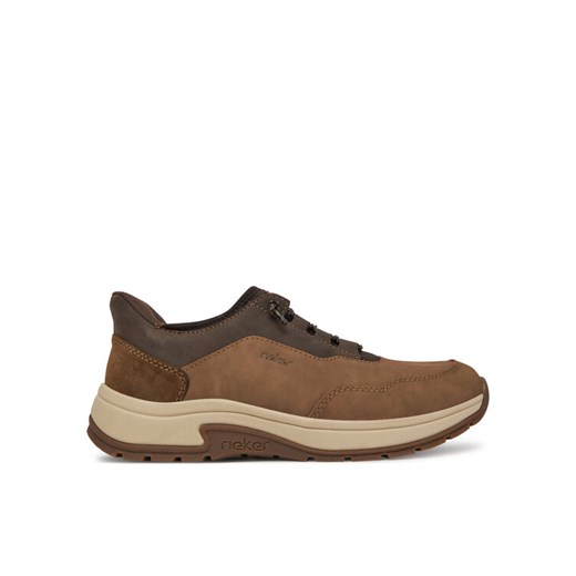 Sneakersy Rieker 11055-25 Brązowy ze sklepu eobuwie.pl w kategorii Buty sportowe męskie - zdjęcie 182092382