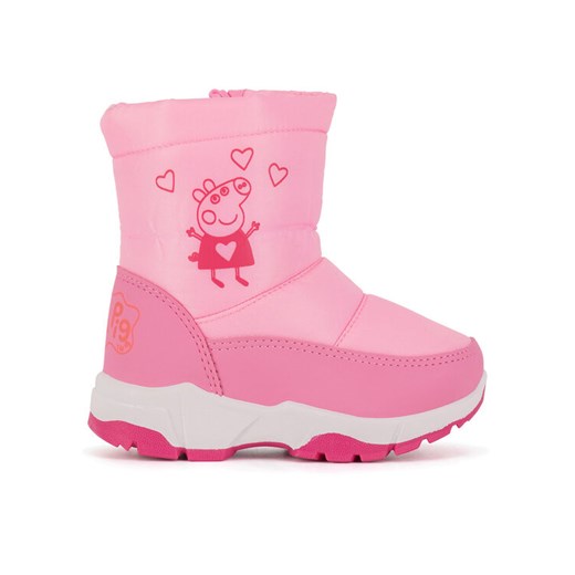 Śniegowce Peppa Pig CM-AW24-336PP Różowy ze sklepu eobuwie.pl w kategorii Buty zimowe dziecięce - zdjęcie 182092383