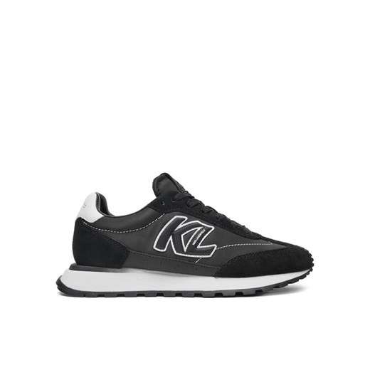 Sneakersy KARL LAGERFELD Kairo KL61124A Czarny ze sklepu eobuwie.pl w kategorii Buty sportowe damskie - zdjęcie 182092410