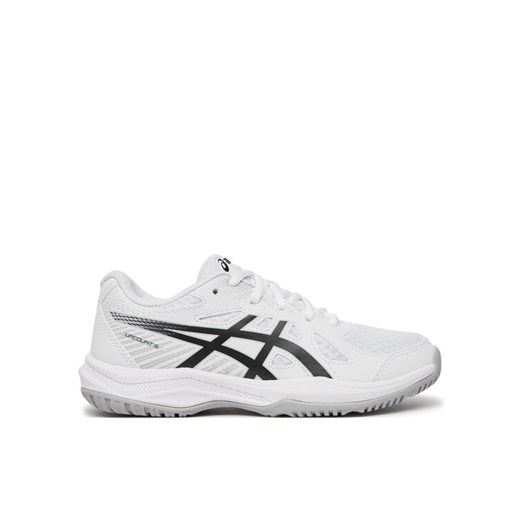 Buty halowe Asics Upcourt 6 Gs 1074A045 Biały ze sklepu eobuwie.pl w kategorii Buty sportowe dziecięce - zdjęcie 182092544