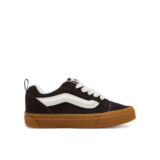 Tenisówki Vans Knu Skool VN000CS0D4C1 Brązowy ze sklepu eobuwie.pl w kategorii Trampki damskie - zdjęcie 182092552