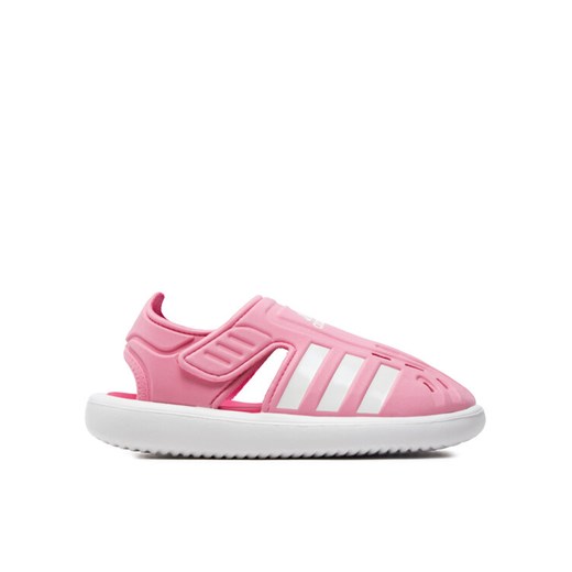Sandały adidas Summer Closed Toe Water Sandals IE0165 Różowy ze sklepu eobuwie.pl w kategorii Sandały dziecięce - zdjęcie 182092621