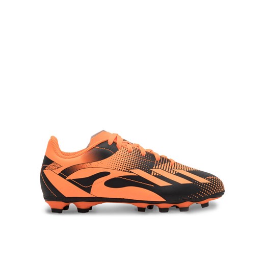 Buty do piłki nożnej adidas X MESSI.4 FXG J GZ5139 Pomarańczowy ze sklepu eobuwie.pl w kategorii Buty sportowe dziecięce - zdjęcie 182092711