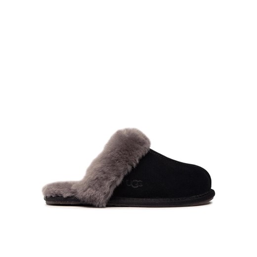 Kapcie Ugg W Scuffette II 1106872 Czarny ze sklepu eobuwie.pl w kategorii Kapcie damskie - zdjęcie 182092721