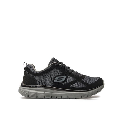 Sneakersy Skechers Agoura 52635/BKGY Czarny ze sklepu eobuwie.pl w kategorii Buty sportowe męskie - zdjęcie 182092750