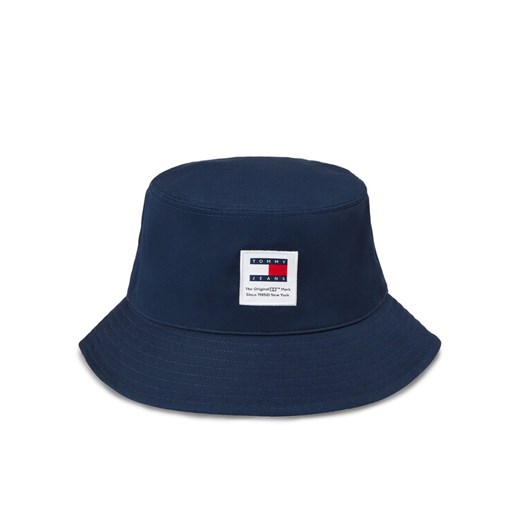 Kapelusz Tommy Jeans Tjm Modern Patch Bucket Hat AM0AM12018 Granatowy ze sklepu eobuwie.pl w kategorii Kapelusze męskie - zdjęcie 182092771