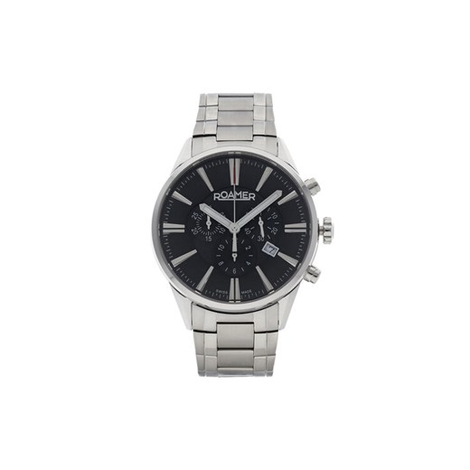 Zegarek Roamer Superior Chrono 508837 41 55 50 Srebrny ze sklepu eobuwie.pl w kategorii Zegarki - zdjęcie 182092854