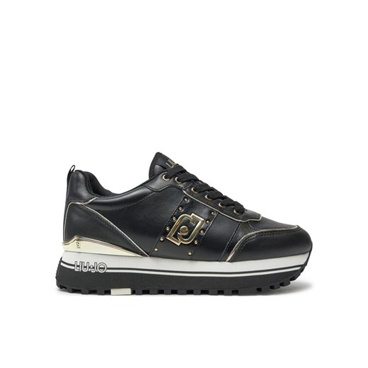 Sneakersy Liu Jo Maxi Wonder 71 BF4003 P0102 Czarny ze sklepu eobuwie.pl w kategorii Buty sportowe damskie - zdjęcie 182092952