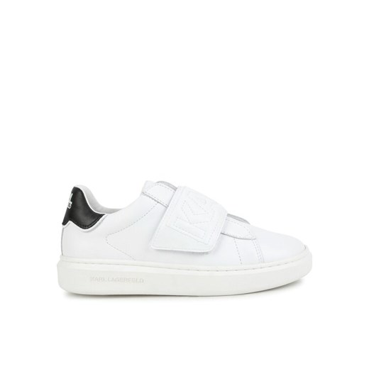 Sneakersy Karl Lagerfeld Kids Z29070 S Biały ze sklepu eobuwie.pl w kategorii Trampki dziecięce - zdjęcie 182093092