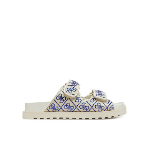 Klapki Guess FLJFDZ FAB19 Beżowy ze sklepu eobuwie.pl w kategorii Klapki damskie - zdjęcie 182093150
