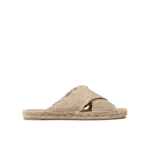 Espadryle Castañer Palmera/032 021775-3004 Beżowy ze sklepu eobuwie.pl w kategorii Espadryle damskie - zdjęcie 182093234