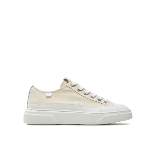 Sneakersy Inuikii Canvas Lex Low 50102-991 Beżowy ze sklepu eobuwie.pl w kategorii Trampki męskie - zdjęcie 182093271