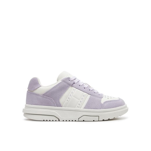 Sneakersy Tommy Jeans The Brooklyn Suede EN0EN02476 Fioletowy Tommy Jeans 36 eobuwie.pl