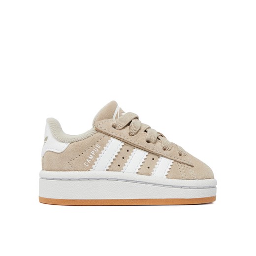 Sneakersy adidas Campus 00s Comfort Closure JI4394 Beżowy ze sklepu eobuwie.pl w kategorii Buty sportowe dziecięce - zdjęcie 182093344