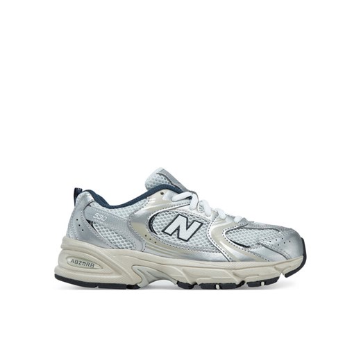 Sneakersy New Balance GR530KA Srebrny ze sklepu eobuwie.pl w kategorii Buty sportowe damskie - zdjęcie 182093380