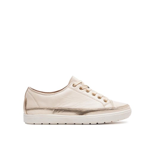 Sneakersy Caprice 9-23654-42 Écru ze sklepu eobuwie.pl w kategorii Buty sportowe damskie - zdjęcie 182093412