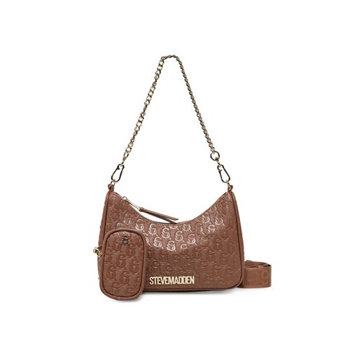 Torebka Steve Madden Bvice-E SM13001637 Brązowy ze sklepu eobuwie.pl w kategorii Kopertówki - zdjęcie 182093413