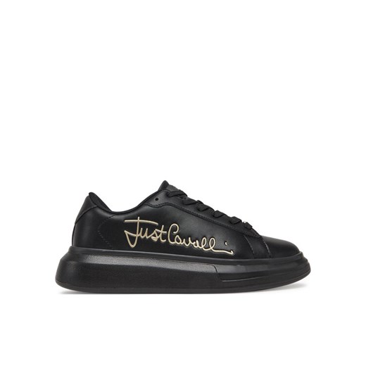 Sneakersy Just Cavalli 78RA3SB3 ZPA88 Czarny ze sklepu eobuwie.pl w kategorii Buty sportowe damskie - zdjęcie 182093441