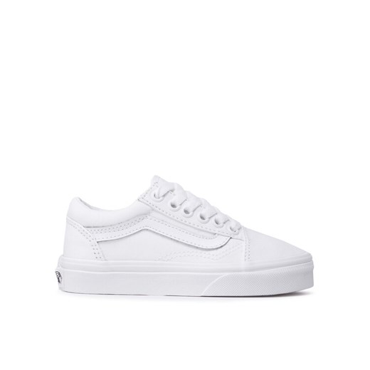 Tenisówki Vans Old Skool VN0A4BUUQLZ1 Biały ze sklepu eobuwie.pl w kategorii Trampki dziecięce - zdjęcie 182093462