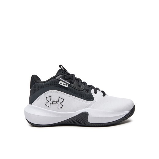 Buty do koszykówki Under Armour Grade School UA Lockdown 7 3028513 Biały ze sklepu eobuwie.pl w kategorii Buty sportowe dziecięce - zdjęcie 182093510