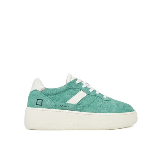 Sneakersy D.A.T.E. Court W421-CP-HA Zielony ze sklepu eobuwie.pl w kategorii Buty sportowe damskie - zdjęcie 182093552