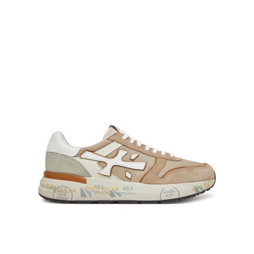 Sneakersy Premiata Mick Var 7213 Beżowy ze sklepu eobuwie.pl w kategorii Buty sportowe męskie - zdjęcie 182093653