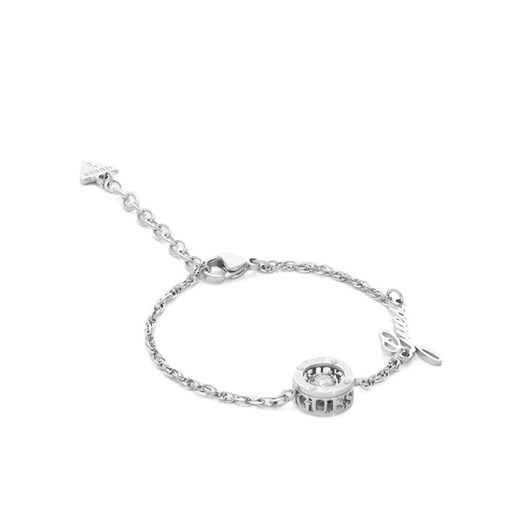 Bransoletka Guess JUBB01 462JW Srebrny ze sklepu eobuwie.pl w kategorii Bransoletki - zdjęcie 182093674