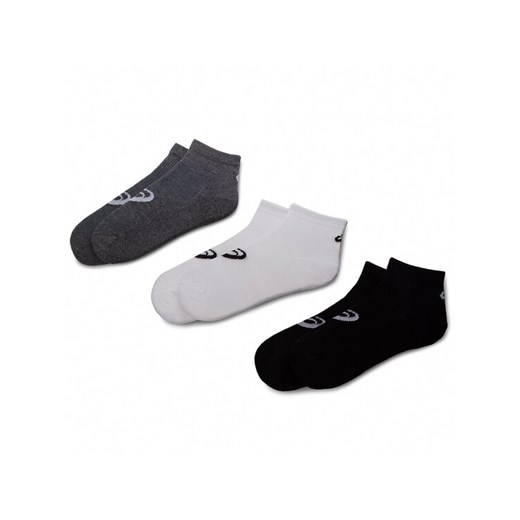 Zestaw 3 par niskich skarpet unisex Asics 3PPK Quarter Sock 155205 Szary ze sklepu eobuwie.pl w kategorii Skarpetki damskie - zdjęcie 182093772