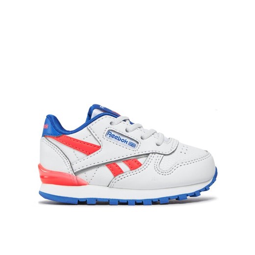 Sneakersy Reebok Classic Leather Step N Flash IE6784 Biały ze sklepu eobuwie.pl w kategorii Buty sportowe dziecięce - zdjęcie 182093781