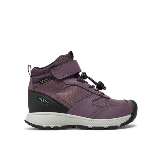 Sneakersy Keen Skua Waterproof Boot 1029630 Fioletowy ze sklepu eobuwie.pl w kategorii Buty sportowe dziecięce - zdjęcie 182093880