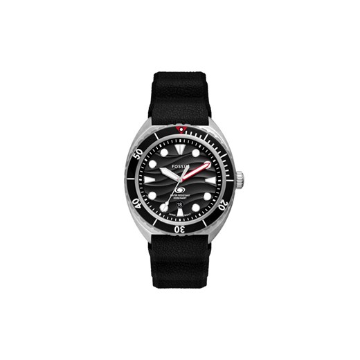 Zegarek Fossil Breaker FS6062 Czarny ze sklepu eobuwie.pl w kategorii Zegarki - zdjęcie 182093904