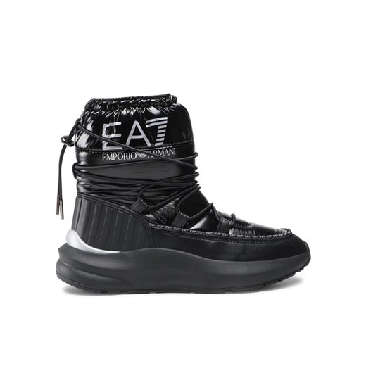 Śniegowce EA7 Emporio Armani X8M002 XK230 R926 Czarny ze sklepu eobuwie.pl w kategorii Śniegowce damskie - zdjęcie 182093912