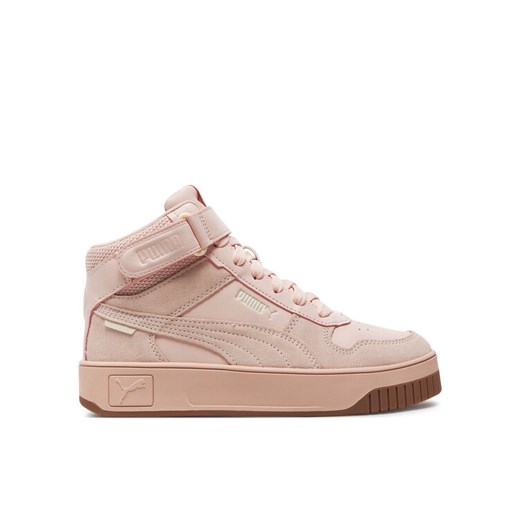 Sneakersy Puma Carina Street Mid 397490 02 Różowy ze sklepu eobuwie.pl w kategorii Buty sportowe damskie - zdjęcie 182093913