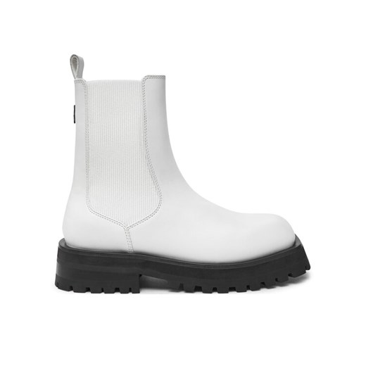 Sztyblety DKNY Rianne Chelsea K3471540 Biały ze sklepu eobuwie.pl w kategorii Botki - zdjęcie 182093920
