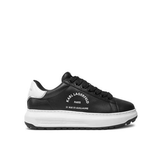 Sneakersy KARL LAGERFELD KL57538 Czarny ze sklepu eobuwie.pl w kategorii Buty sportowe męskie - zdjęcie 182093930