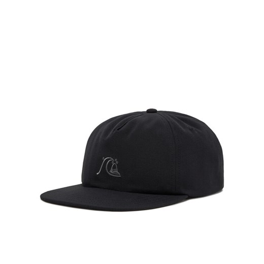 Czapka z daszkiem Quiksilver Dna Bubble AQYHA05404 Czarny ze sklepu eobuwie.pl w kategorii Czapki z daszkiem męskie - zdjęcie 182093954