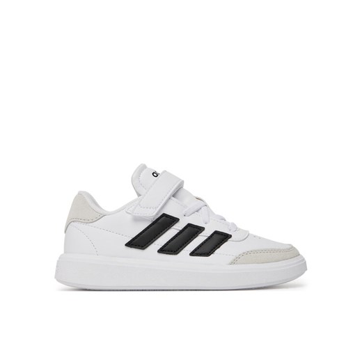 Sneakersy adidas Courtblock ID6506 Biały ze sklepu eobuwie.pl w kategorii Buty sportowe dziecięce - zdjęcie 182094090