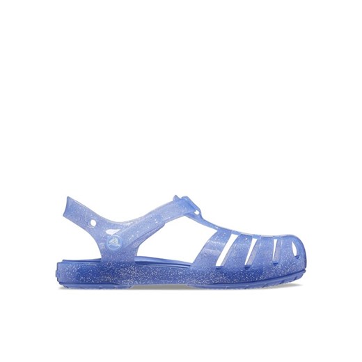 Sandały Crocs Crocs Isabella Sandal T 208444 Niebieski ze sklepu eobuwie.pl w kategorii Sandały dziecięce - zdjęcie 182094164